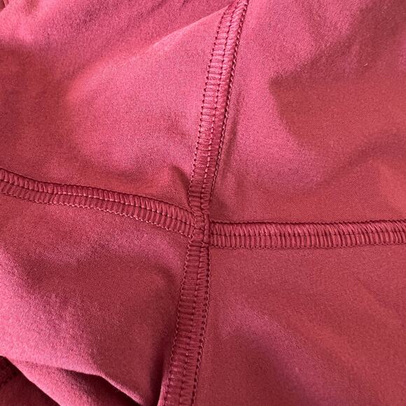 Lululemon Hotty Hot Shorts Women's Size 6 Tall Chianti Pink Lined Running Active - Picture 7 of 10